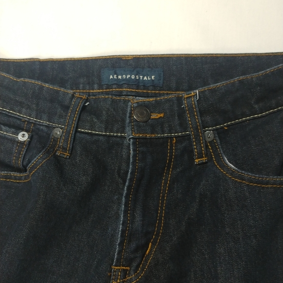 Aeropostale Slim Straight Jeans dark wash 29/30.5 - Picture 3 of 6